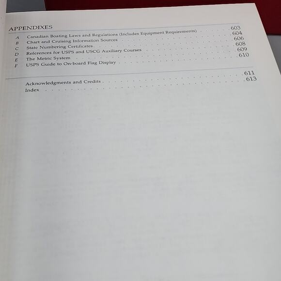 Sailing Chapman Piloting & Seamanship Hardback & Slipcase Presentation Book Vint - Picture 10 of 16